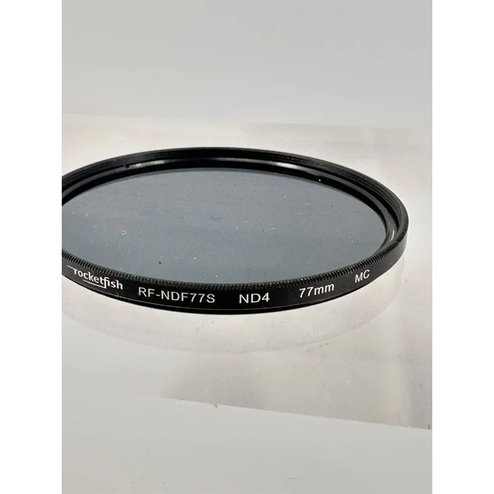 Rocketfish RF-NDF77S 77mm Multi-Coated Density Lens Filter-Clear/Gray (B-2)